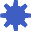 light blue gear